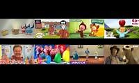 Mix of 8 videos from youtube : Cbeebies Shows mashup 4th one full episodes and shorts
