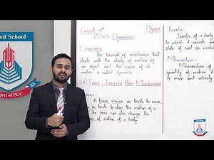 Class 9 - Physics - Chapter 3 - Lecture 1 - 3.1 & 3.2 - Allied Schools