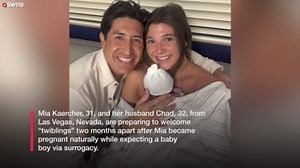 Mom gets pregnant while surrogate already expecting - now she's having ‘twiblings'