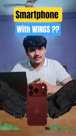 This phone has wings 😨📱 🪽