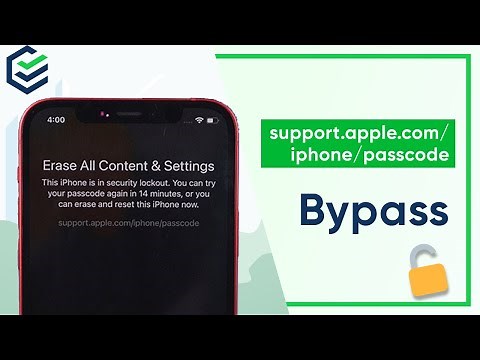 How to Bypass support apple com iphone passcode✔ Reset iPhone without Passcode [2022]