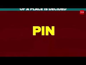How the pincode of a place is decided in India