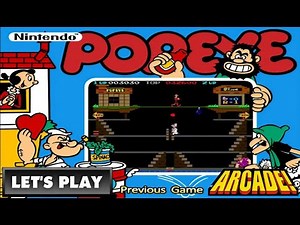 LET'S PLAY: POPEYE (ARCADE - With Commentary)