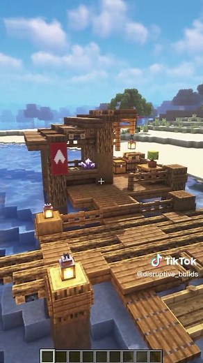 Minecraft Beach Ideas #minecraft #minecraftideas #minecraftbuilding #minecraftproject #minecrafttutorial
