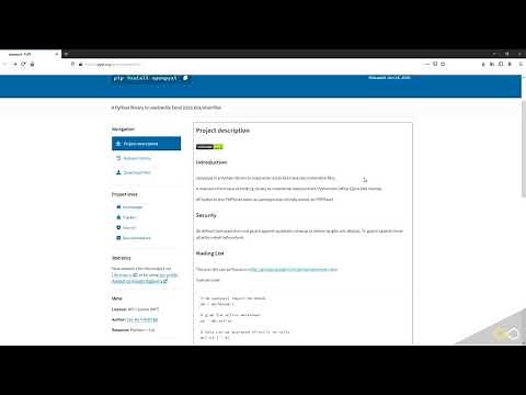 Pip Install openpyxl and import