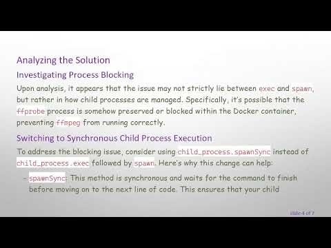 Resolving child_process Execution Issues in AWS Node.js Lambda