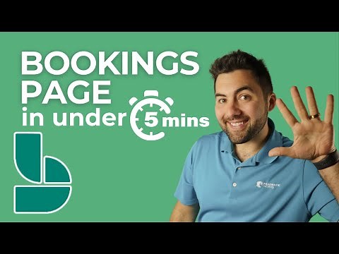 Microsoft Bookings In Under 5 Minutes - Create Your Page Lightning Fast! ⚡️