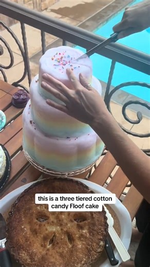 18K views · 45 reactions | Cotton Candy CAKE | Best Videos | Facebook