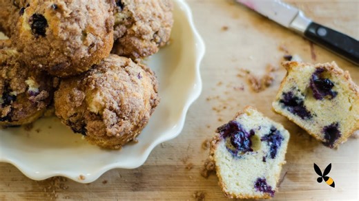 Simple and Tasty Blueberry Muffins Recipe