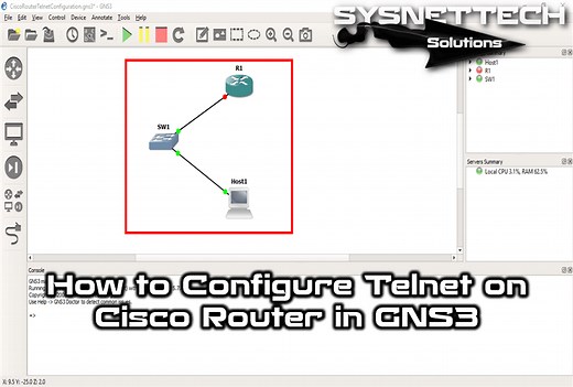 How to Configure Telnet on Cisco Router | GNS3 Guide!