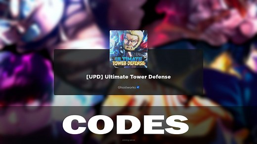 Ultimate Tower Defense codes (March 2026) - Latest UTD codes
