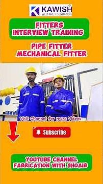 Mechanical Fitter Interview Questions and answers | Pipe Fitter Interview #Mechanicalfitterinterview