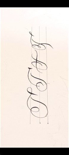 Spencerian calligraphy letter T✍️✒️#shortvideo #shortsfeed #fyp #trending #viral