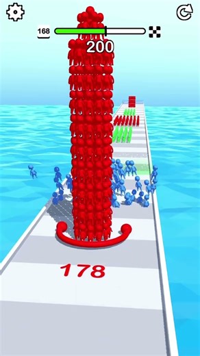 Clay Man Statue Stack Tower Iv168