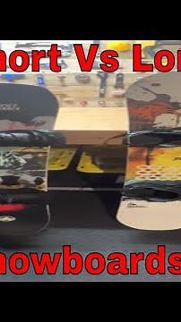 Snowboard Length! Short vs Long Snowboards! Which Snowboard to Get! Faster vs More Maneuverable!