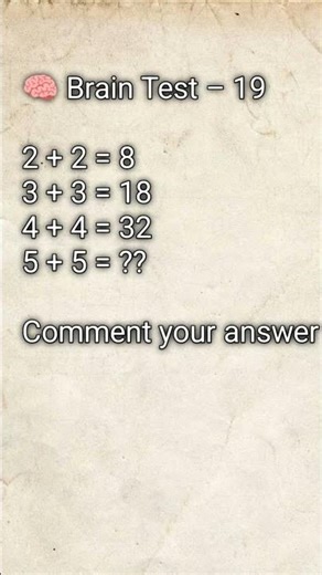 Brain test -19