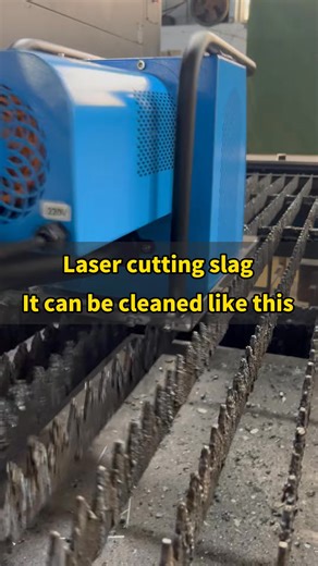 1.1K views | The metal slag of the laser cutting platform is quickly cleaned up by this equipment #lasercutting | Laser Factory | Facebook