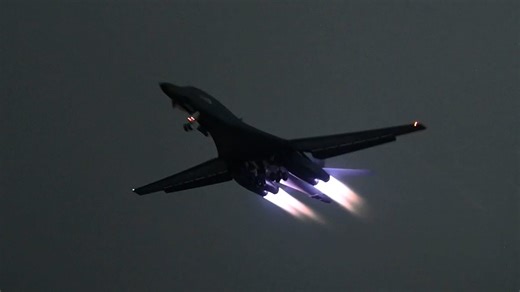 B-1B Lancer terug op Ellsworth Air Force Base