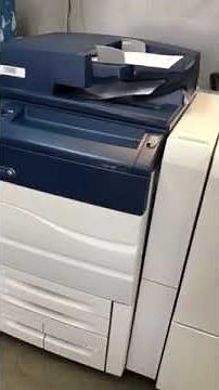 How to Print C/Z Fold in Xerox Color C60/C70 with Xerox C8B Folder Unit