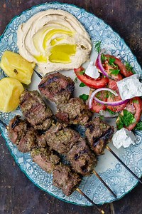 Juiciest Grilled Lamb Kabobs | The Mediterranean Dish