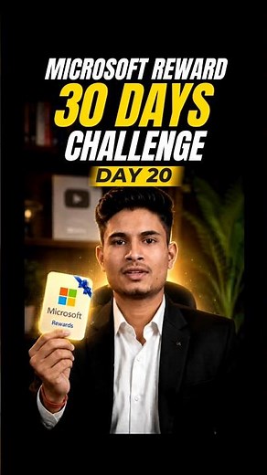 Day 20/30 🔥 Microsoft Rewards Me Bing App Se Daily Check-In Karke Free Bonus Kaise Claim Kare? 🎁