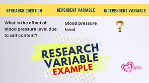 Variable in Research: Various Types with Example - iLovePhD