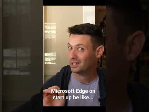 Microsoft Edge when you get a new computer #edge #microsoft