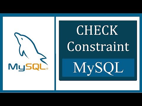 MySQL Check Constraint