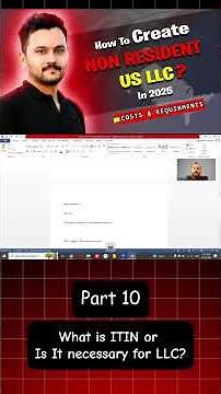 How to Form US LLC in 2025 | FREE Step-by-Step Guide for Non-US Residents | Part 10