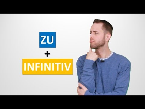 Infinitiv mit oder ohne "zu" | Schrecklich Deutsch