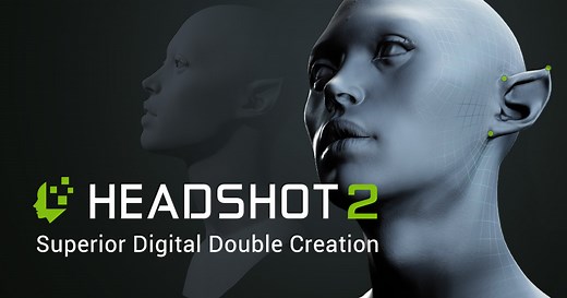 Headshot 3 — AI 3D Head Generator | Character Creator