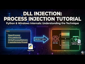 How Malware "Hijacks" Processes: DLL Injection Explained