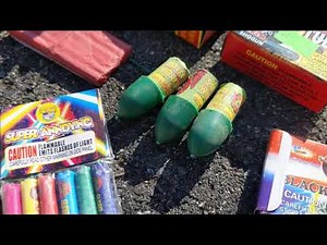 Lighting LEGAL FIREWORKS Off In The Evening!