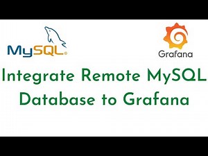 Integrate Remote MySQL Database to Grafana | Add MySQL DataSource in Grafana | Grafana Tutorial