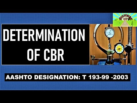 DETERMINATION OF CBR