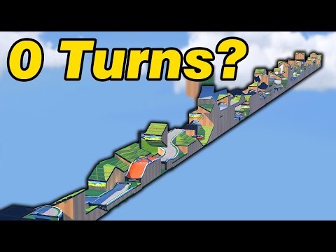 This entire map is a straight line... But it's incredible