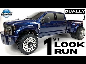 Ford F-450 Dually 1/10th Scale 4wd RC - First Look / Running Video - CEN Racing