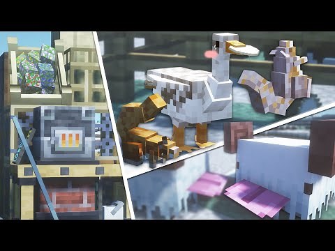 Top 10 Cute & Amazing Minecraft Mods for 1.18.1 + 1.16.5-1.17 Squirrels, Flowers & Building Dreams!