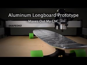 Making an Aluminum Longboard on my Desktop CNC - #146