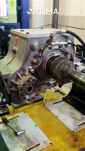Optima Hydrostatic Transfer Case #gearbox #hydrostatic #transmission