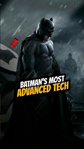 Did you know about BATMAN'S most advanced tech ❓ #shorts