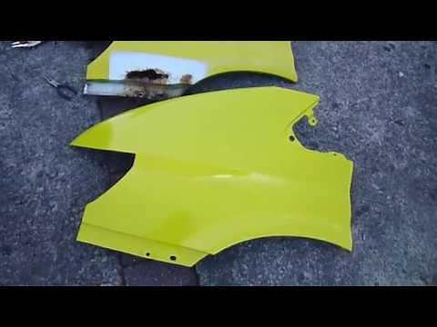 Repairing rusty Ford Transit Front Wings. Part 2