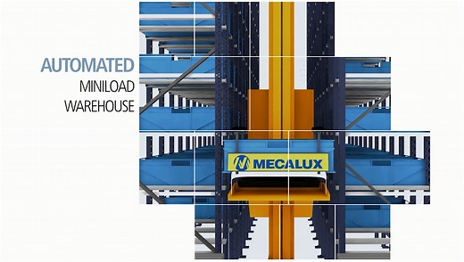 Automated miniload warehouse