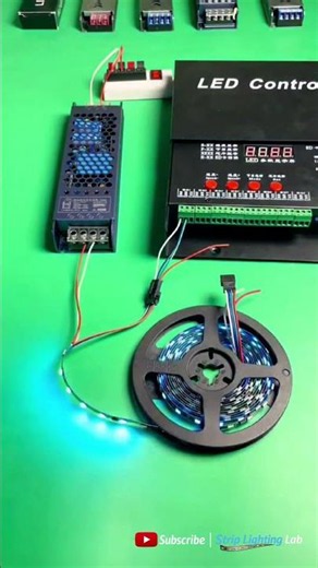 RGB LED Strip Controller Wiring Tutorial Addressa