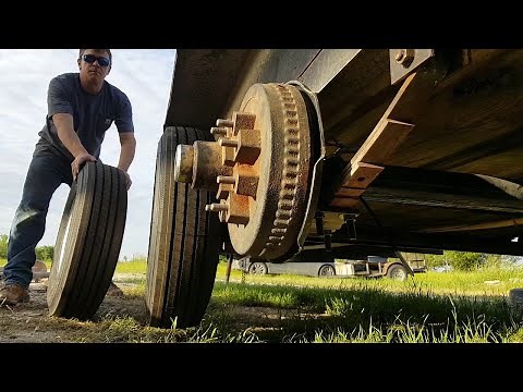 Replacing Trailer Axles