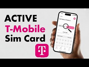 How To Activate My T Mobile Sim Card - How To Activate A Tmobile Sim Card