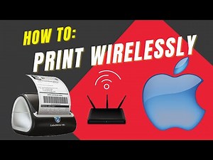 HOW TO Print Wirelessly to DYMO on Mac OS
