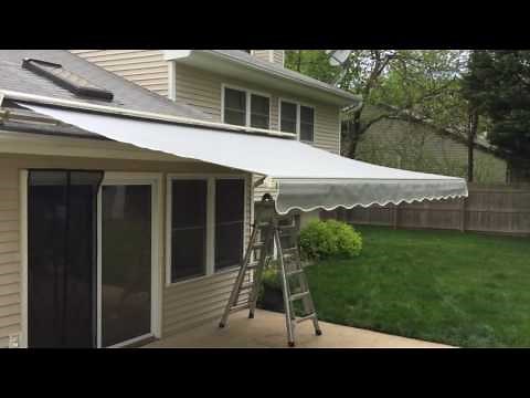 SunSetter Laminated Fabric Retractable Awning in Middletown, NJ 07748