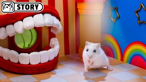 1.2K views · 42 reactions | Watch as they tackle interactive obstacles and traps in this SPOOKY maze. Will they make it out? 嵐 | Homura Ham | Facebook