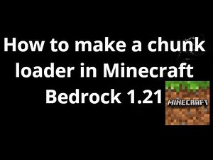 How to make a chunk loader in Minecraft Bedrock 1.21 - Complete guide